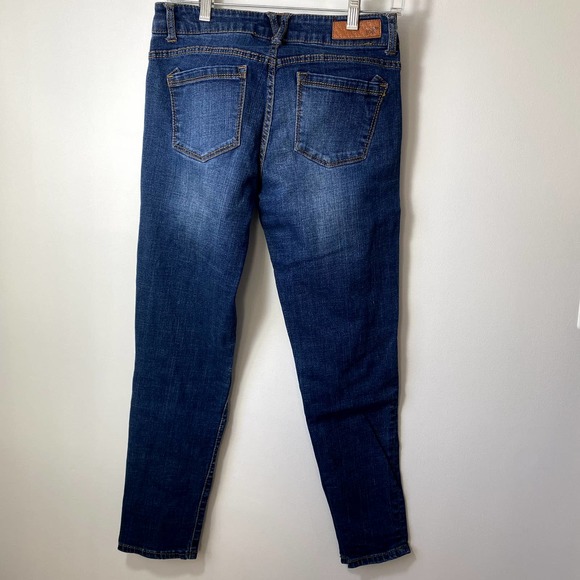 Jolt Distressed Jeans Size 3 Denim Cropped Pants - Picture 7 of 8